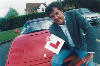 Jeremy Clarkson driving test