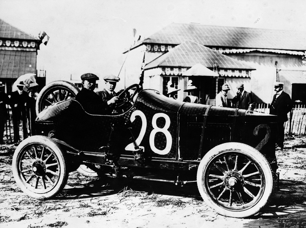 Arrol-Johnston car at the Coupe de l'Auto, Dieppe, France, 1912