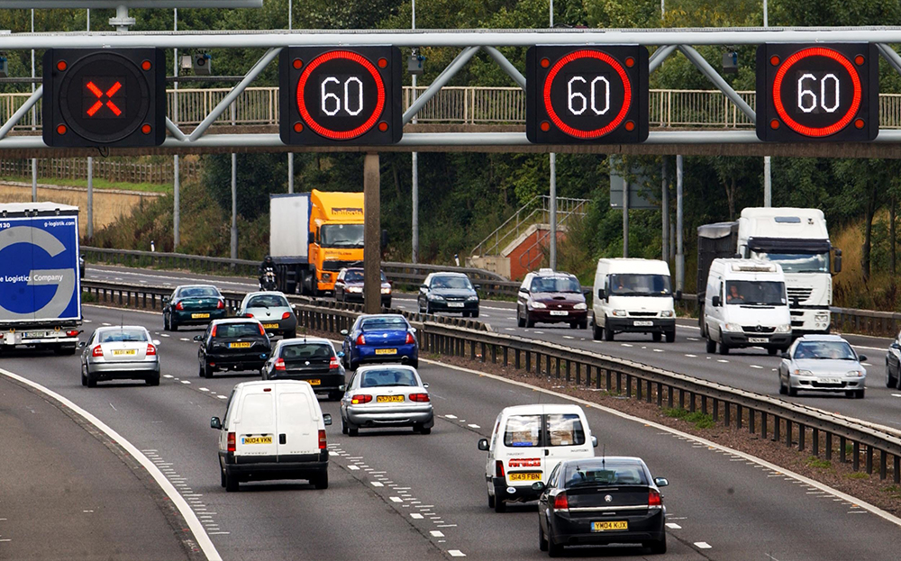 New motorway speed cameras