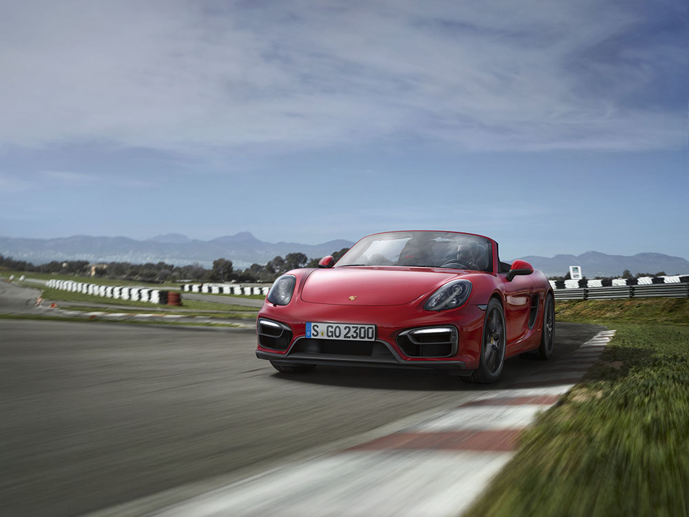 Porsche Boxster GTS faster than S model new engine