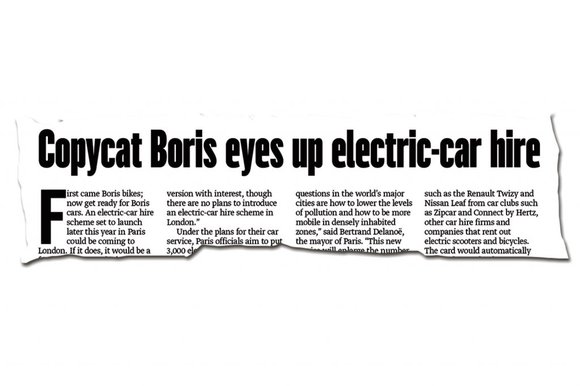 ST headline electric car hir scheme