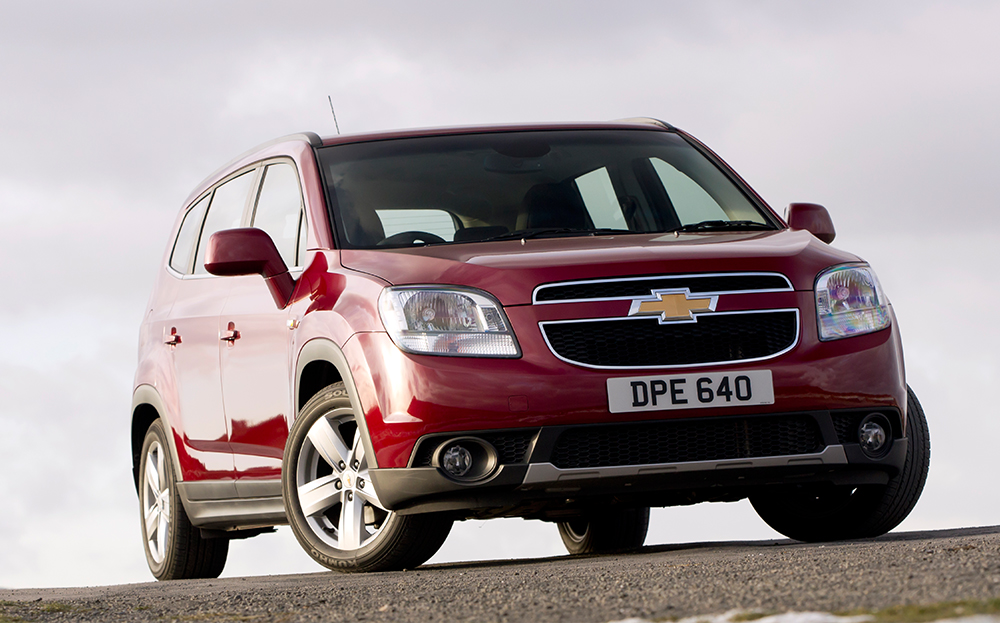 Top 100 MPV Chevy Orlando