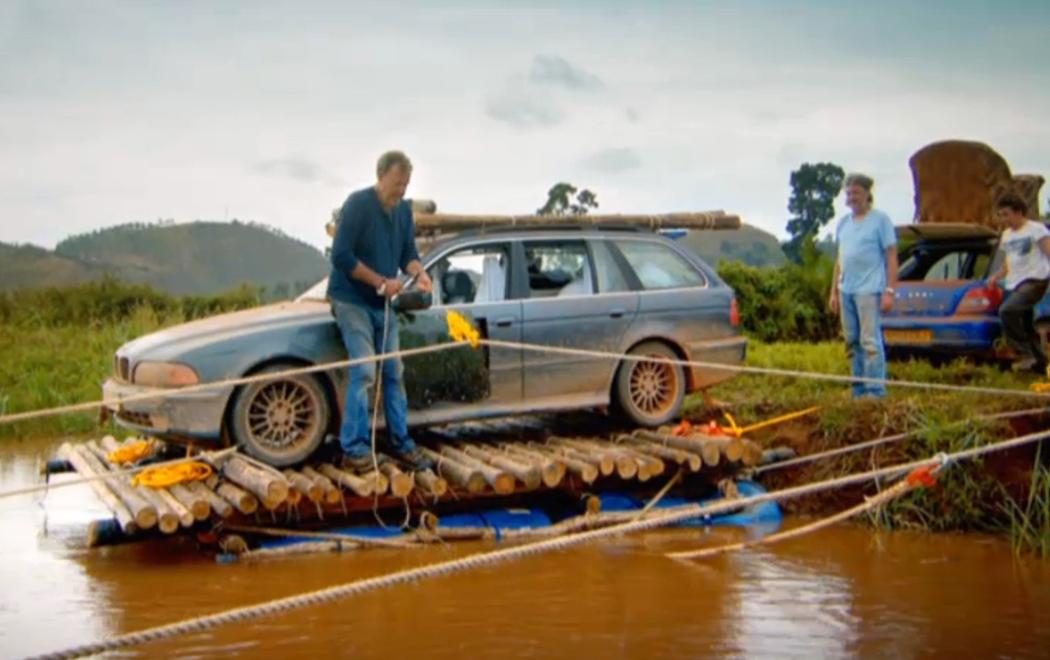TOP GEAR  series 19 Africa special. grabs from BBC iPlayer