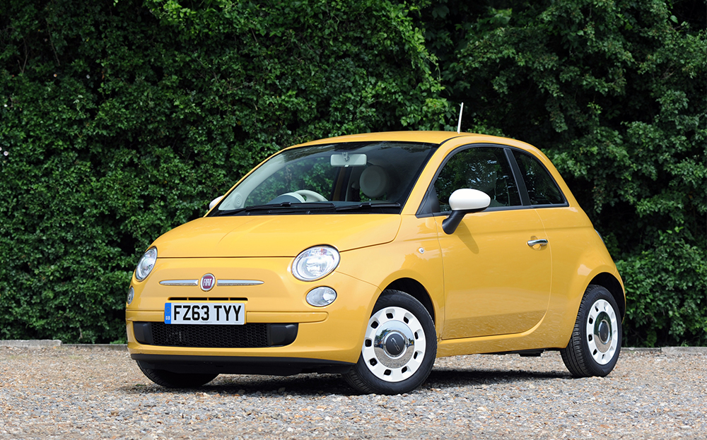 Top 100 City Cars Fiat 500