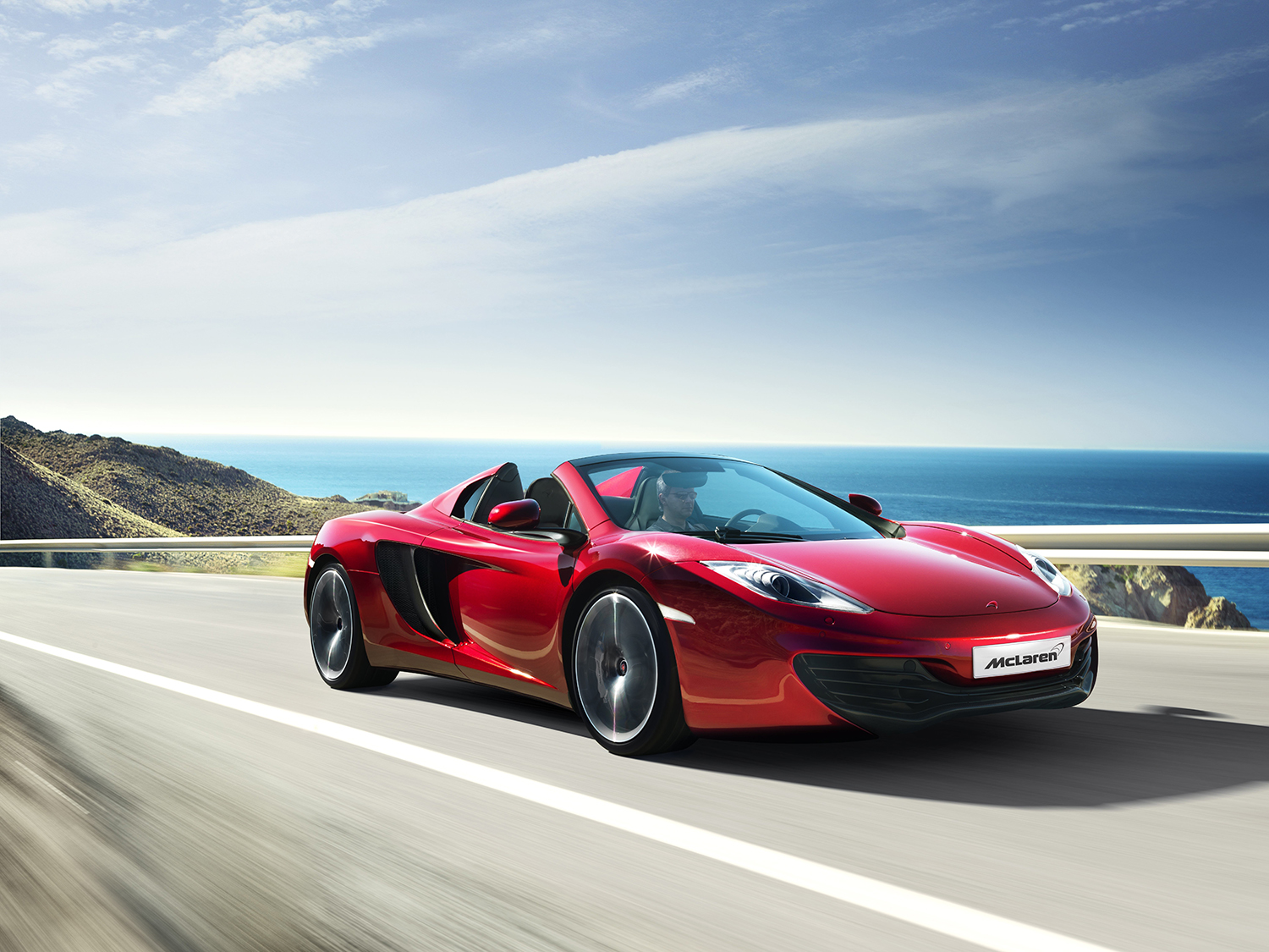 McLaren 12C Spider front