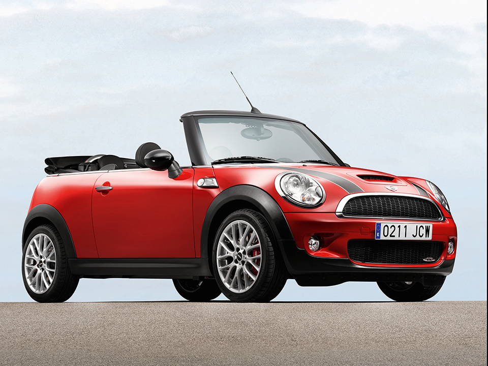 Mini Cooper S convertible front