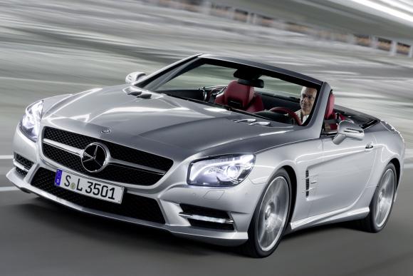 top eight convertible cars buying guide - mercedes sl