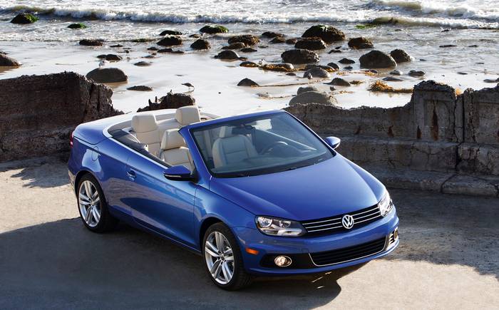 Volkswagen Eos (blue)