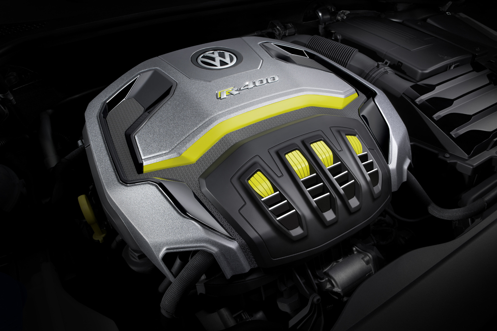 VW Golf R 400 2014 engine