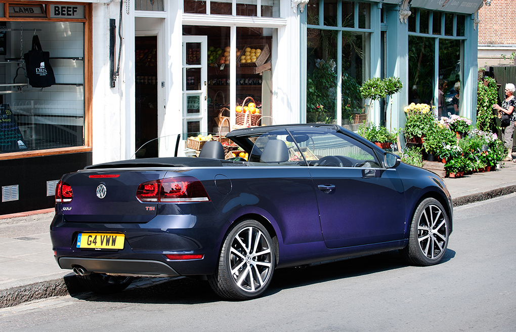 Volkswagen Golf cabriolet rear