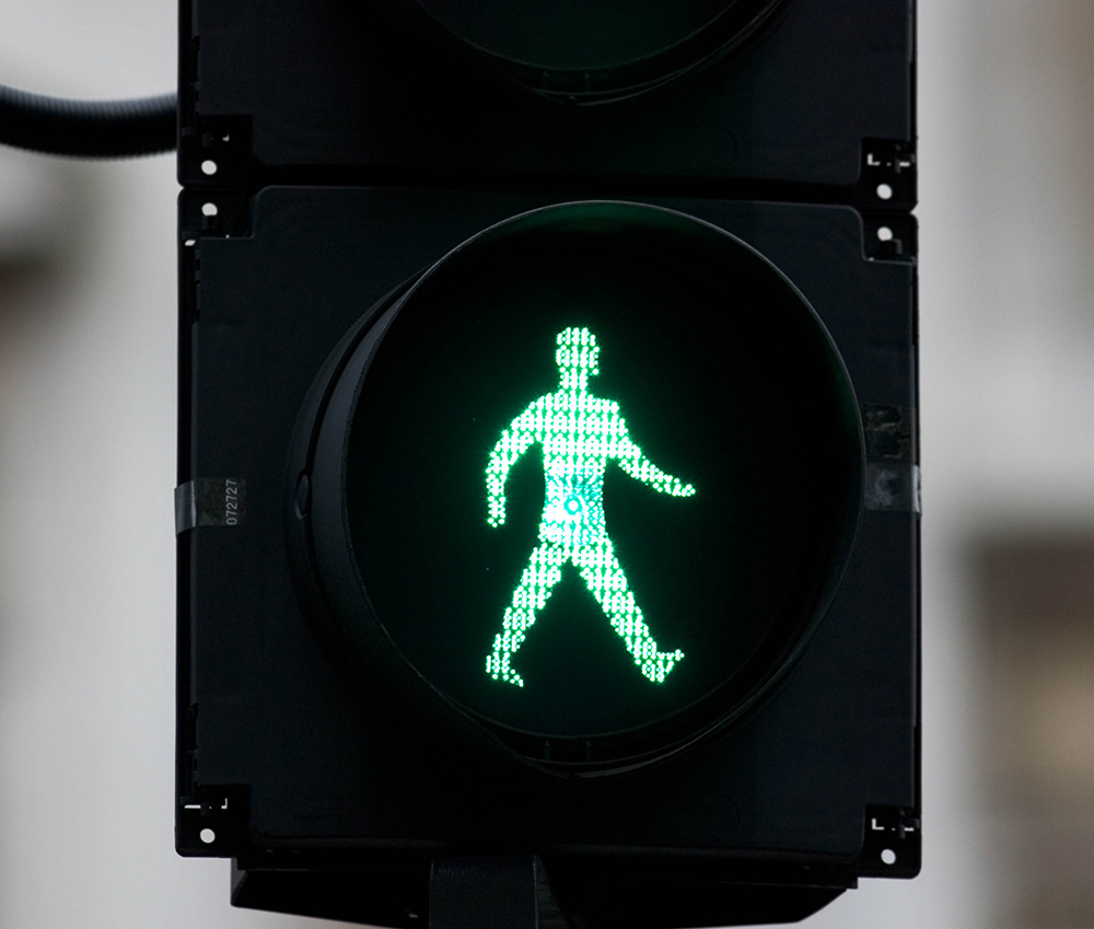 Pedestrian Lights, London, UK