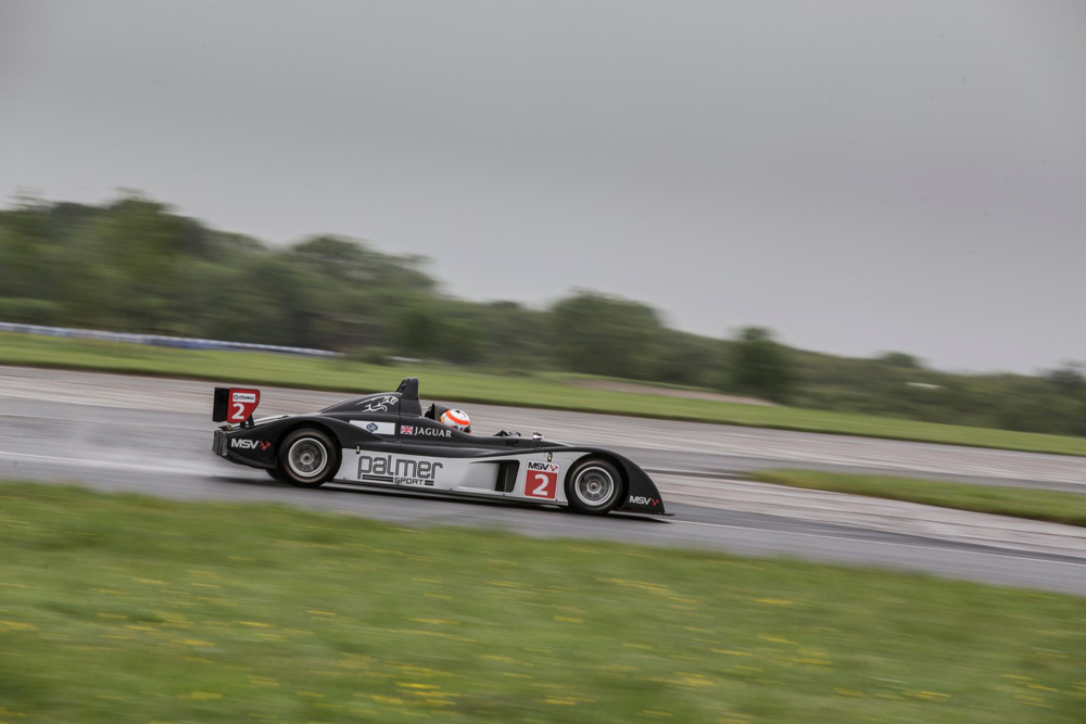 Alex Brundle Palmersport Jaguar - Sunday Times Driving