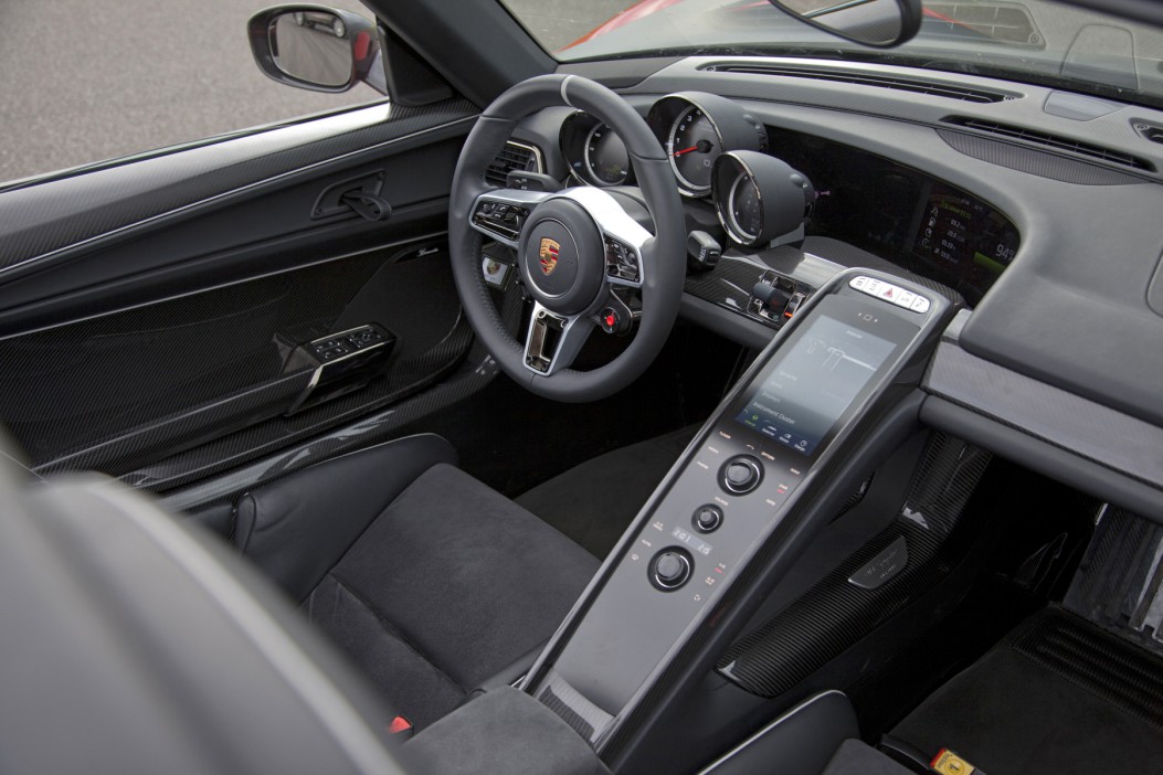Clarkson review: Porsche 918 Spyder interior
