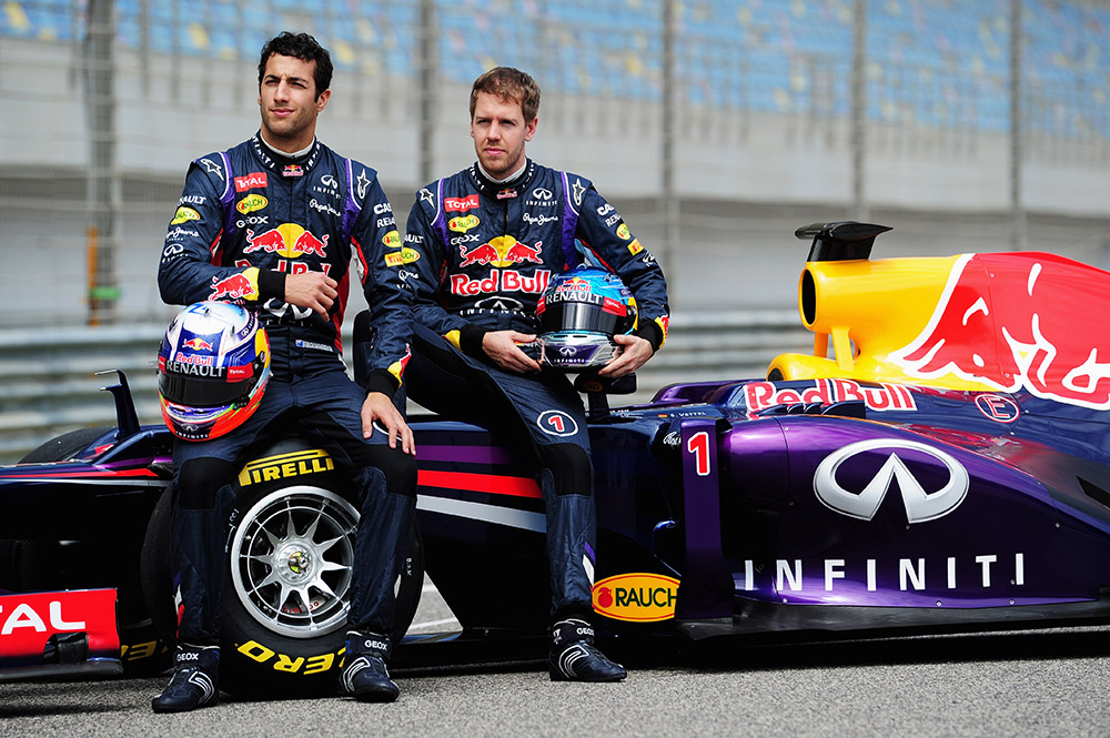 Infiniti Red Bull Racing Filming Day
