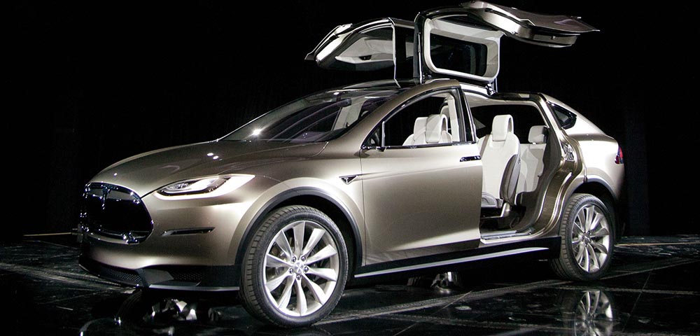 Tesla Motors CEO Elon Musk Unveils Model X