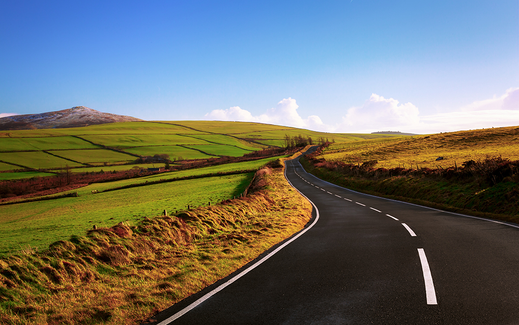 Welsh winding road 2b