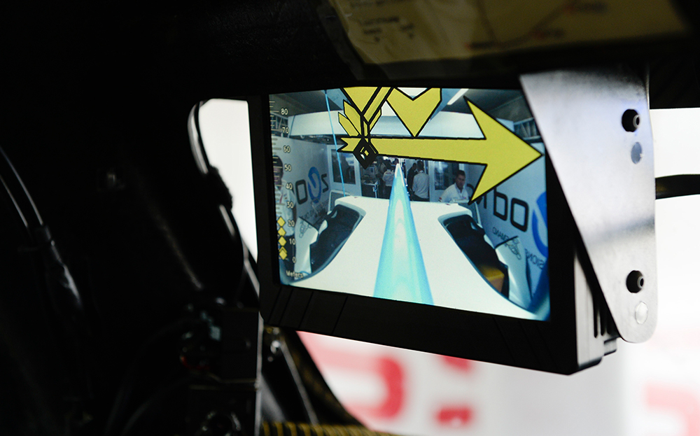 Nissan Zeod RC Le Mans 24 Hours 2014 - rear view camera