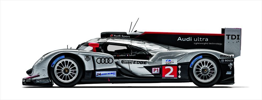 2011 Audi R18 TDI Le Mans winner - scale model