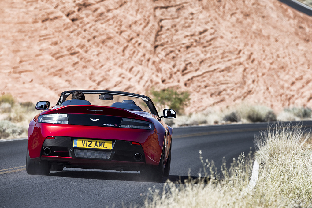 Aston Martin V12 Vantage S Roadster 2015 rear