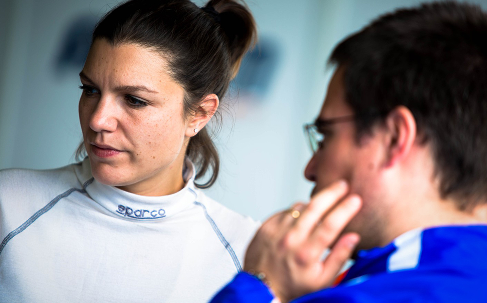 Katherine Legge, Formula E test day 2014