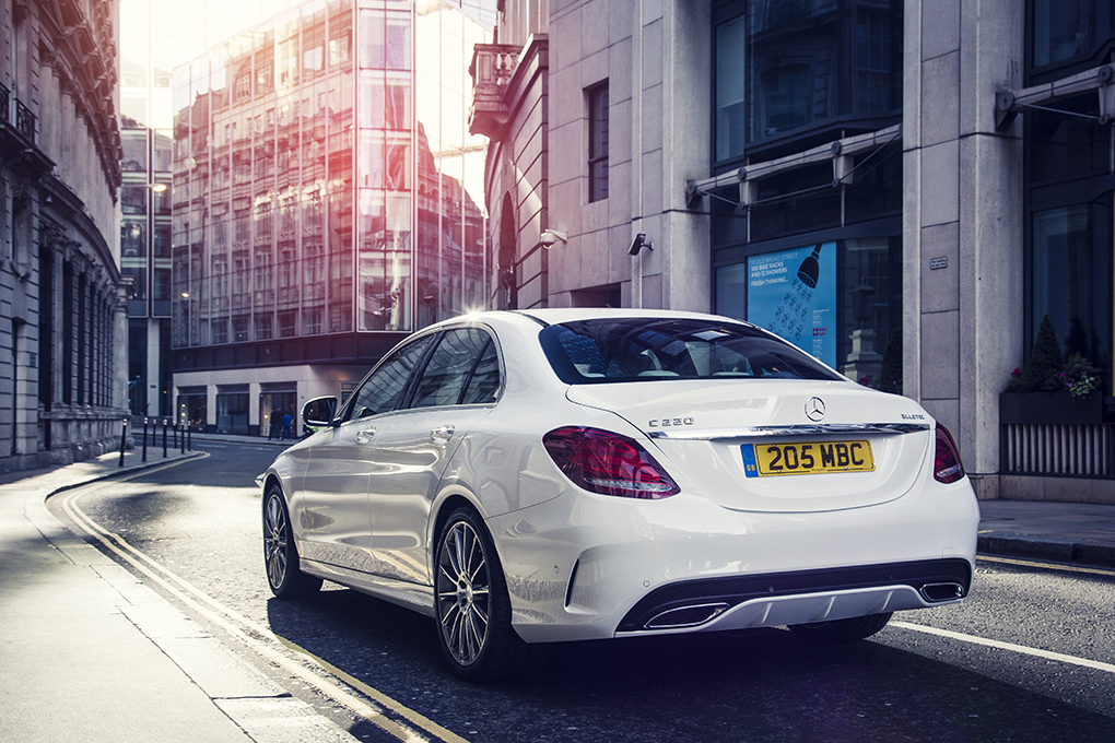 Mercedes C-Class 2014 rear