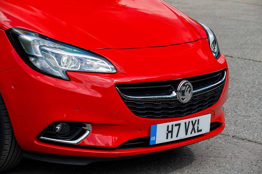 Vauxhall Corsa 2015 nose