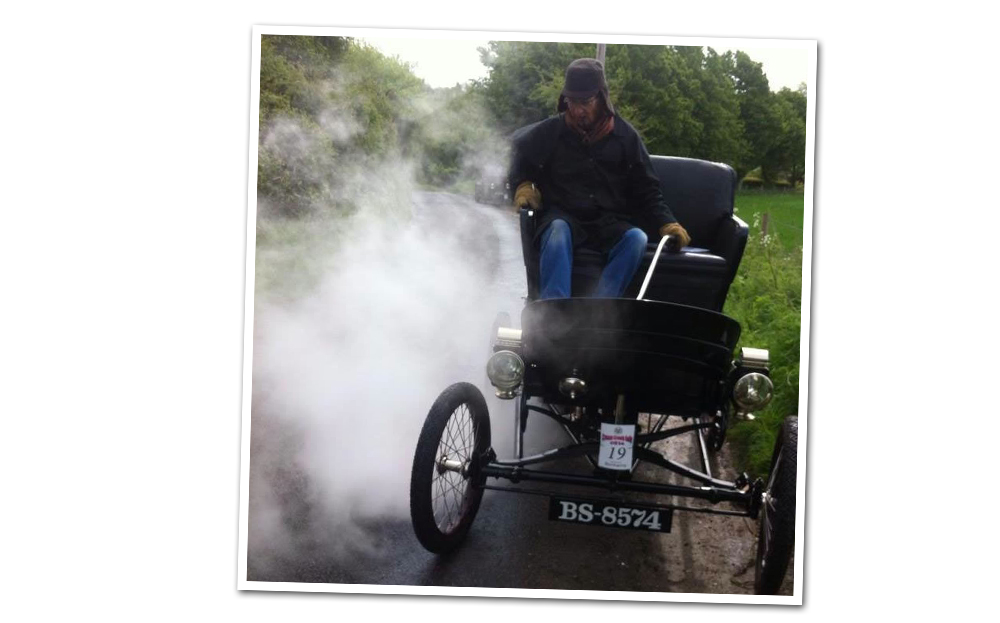 Toledo steam car London to Bright Vintage and Veteran car run 2012