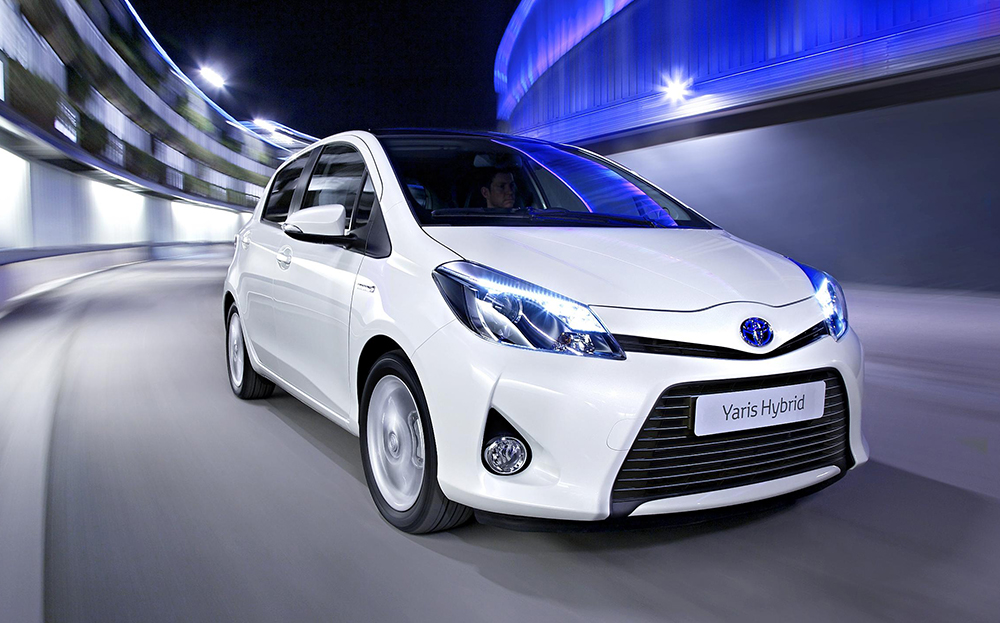 Most fuel efficient hybrids: Toyota Yaris Hybrid