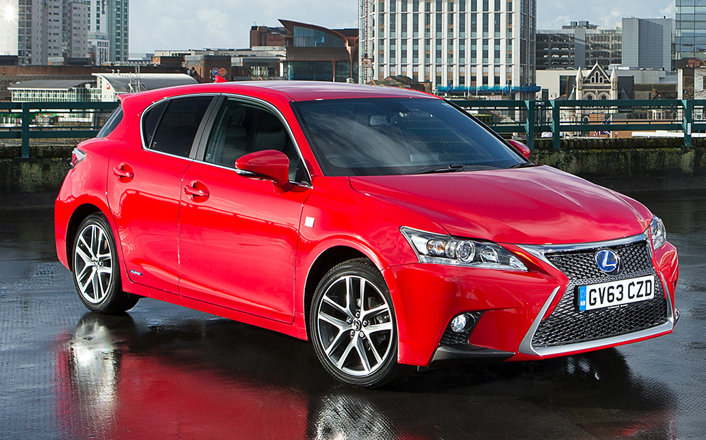 Most fuel efficient hybrids: Lexus CT 200h