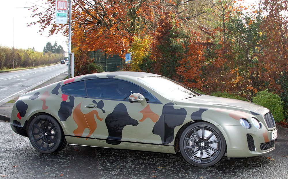 Mario Balotelli Bentley Continental GT