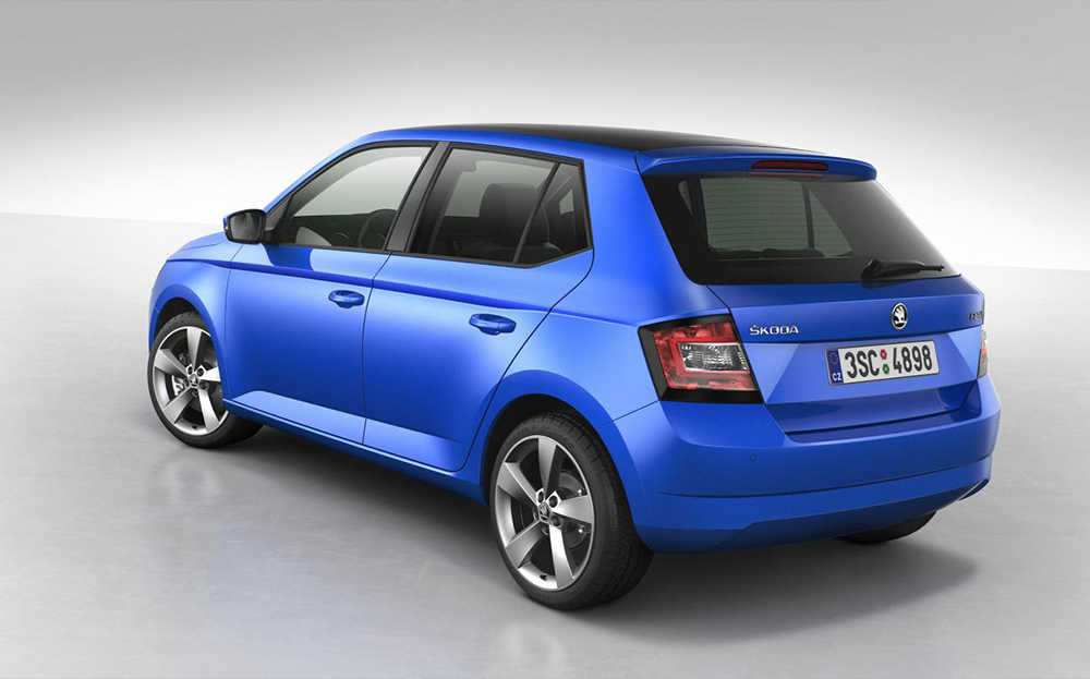 New Fabia rear