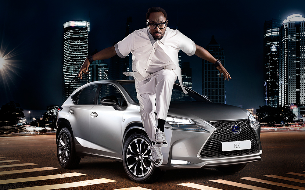 Lexus joins forces with Will.i.am for NX launch campaign