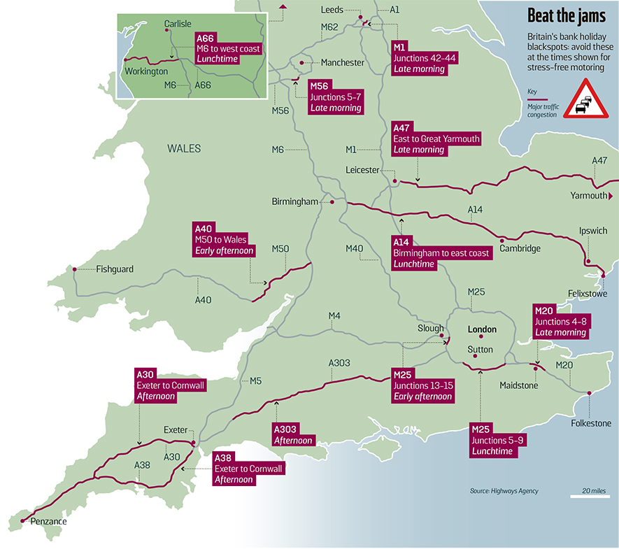 Motorway map