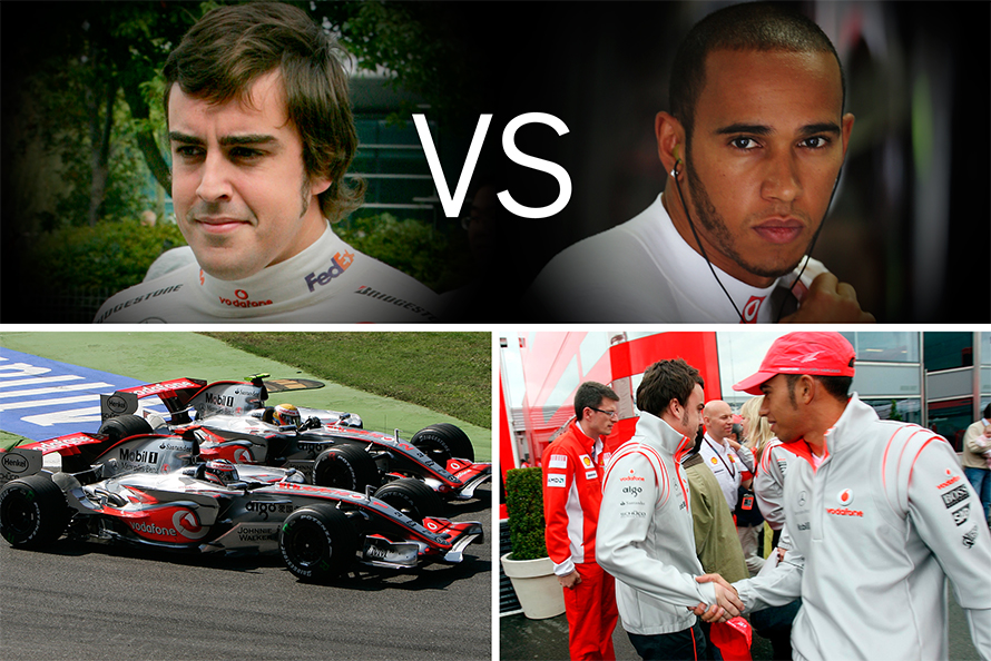 Alonso vs Hamilton