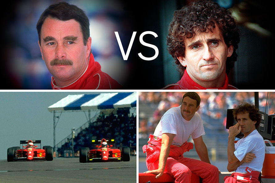 Prost vs Mansell