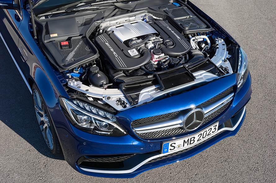Mercedes-Benz C63 AMG engine