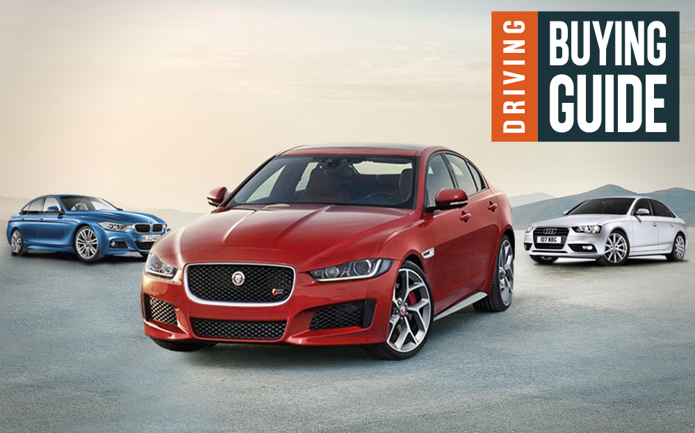 Jaguar XE vs BMW 3-series vs Mercedes C-class vs Volvo S60 vs Audi A4