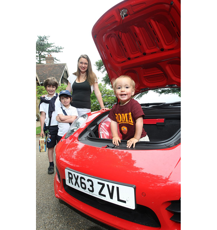 Supercar school run