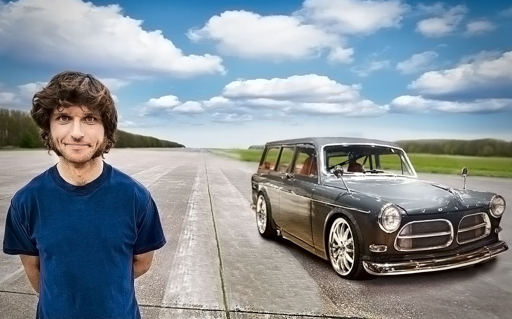 Guy Martin's 1967 Volvo custom car 