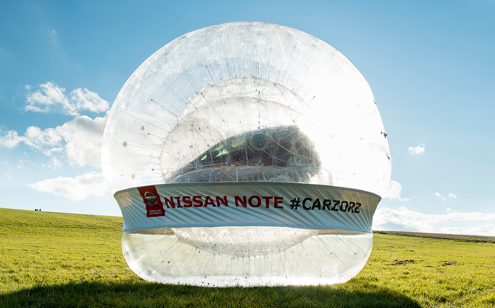 Nissan Note CarZorb video