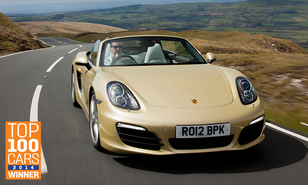 Porsche Boxster winner sports cars - Sunday Times Top 100 Cars 2014