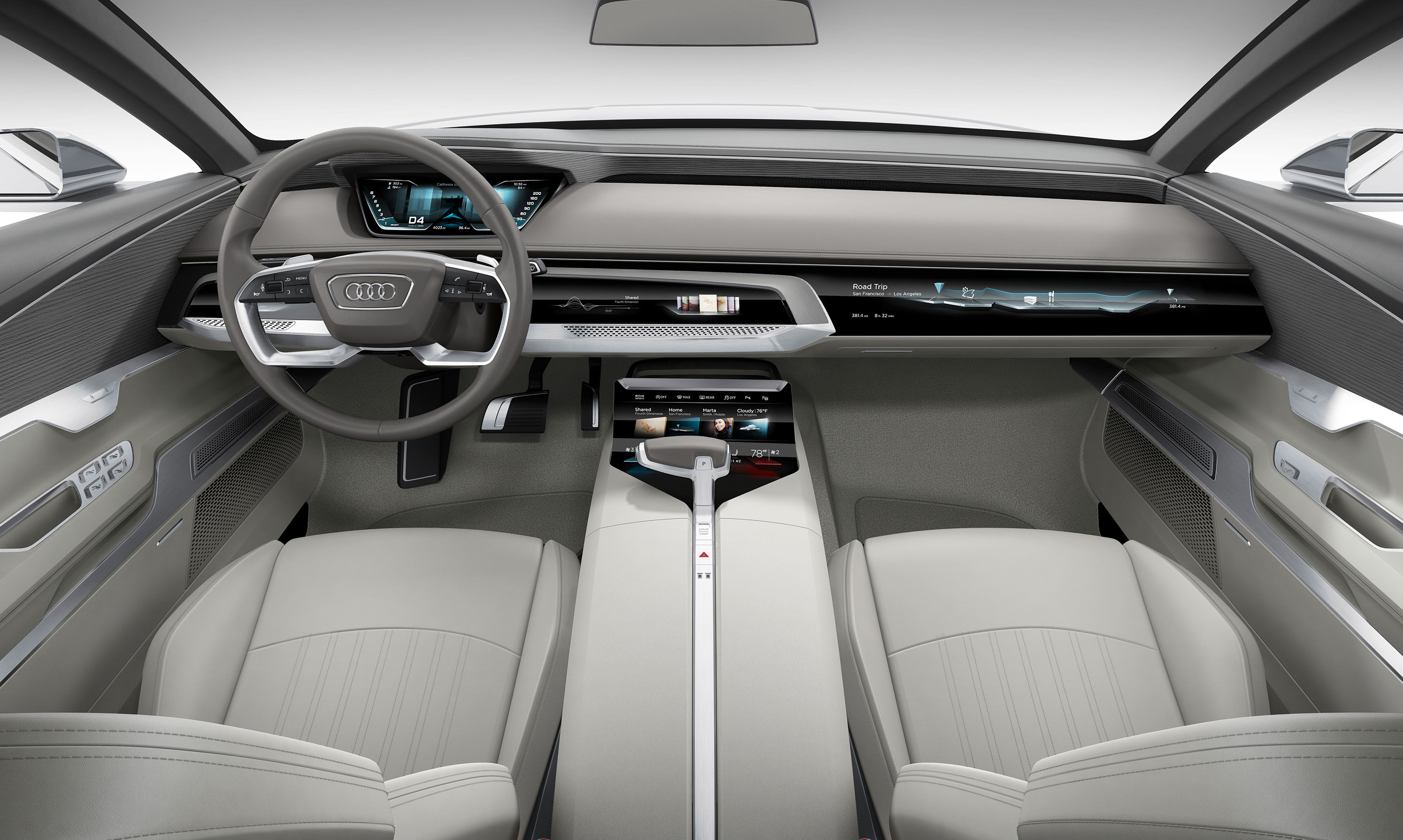 Audi Prologue interior design