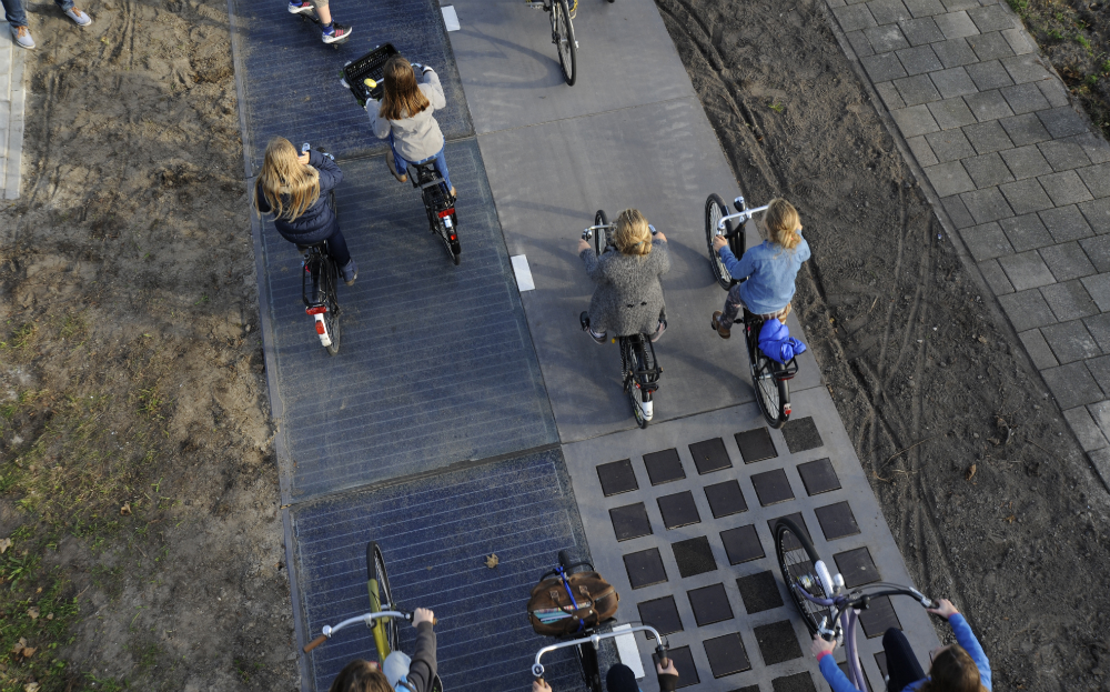 Solar road Netherlands
