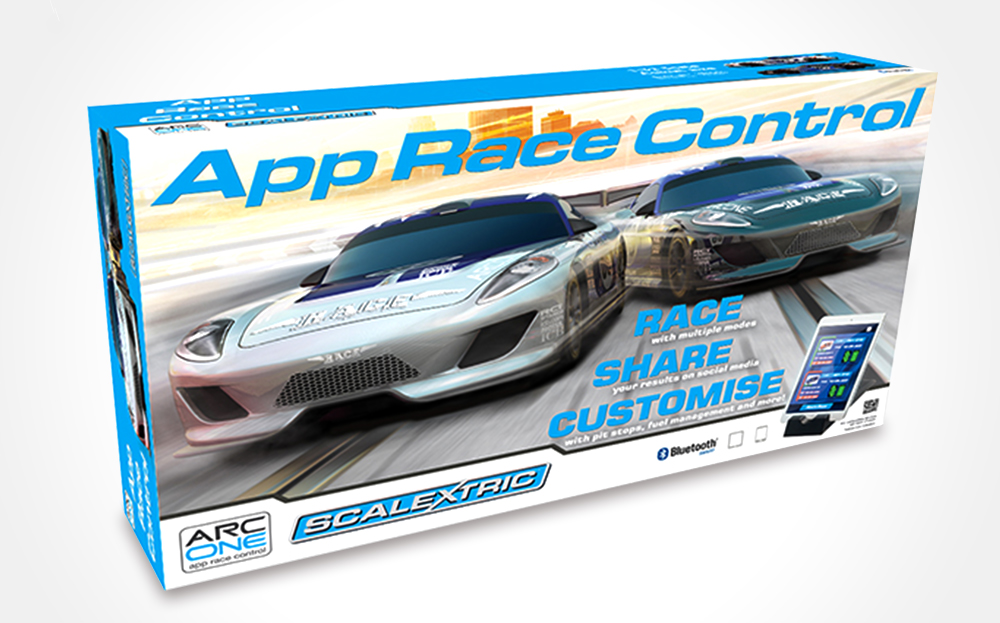 Scalextric ARC One slot car set details and prices