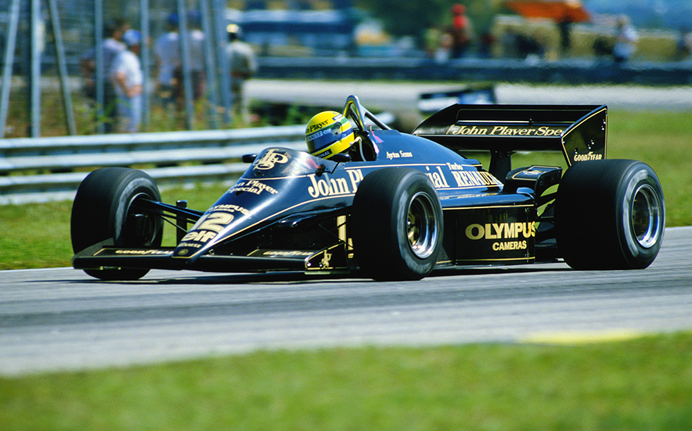 Ayrton Senna 1985 Brazilian GP