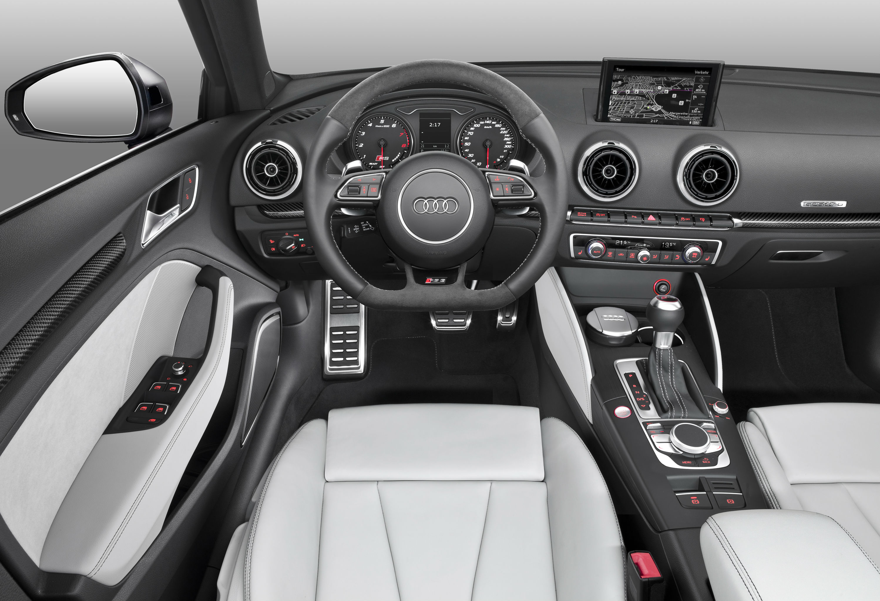 Audi RS3 2015 interior view
