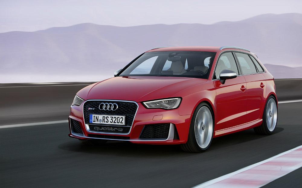 Audi RS3 2015 model front view