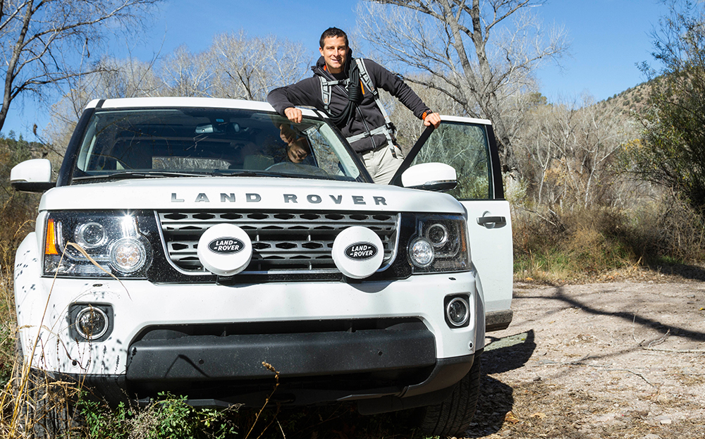 Bear Grylls Land Rover