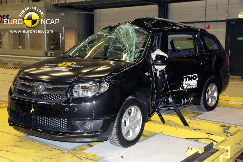 Dacia Logan MCV crash test