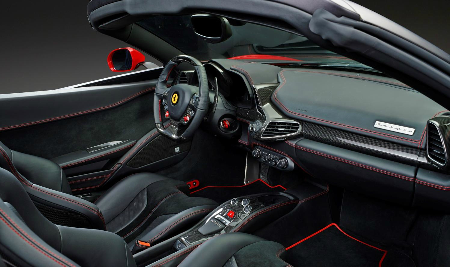 Ferrari Sergio Pininfarina interior